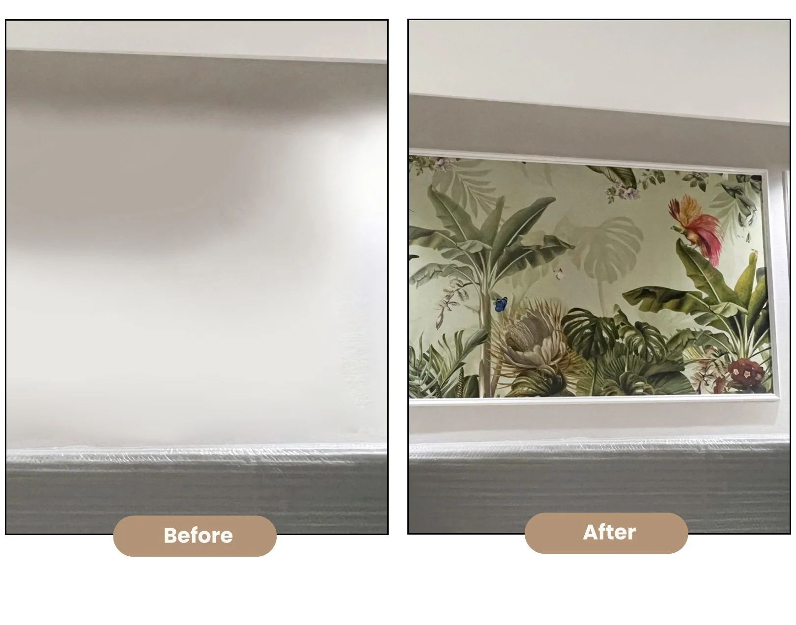 Tropical Room Makeover Wallpaper by Honpo